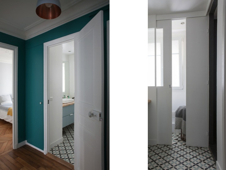 CUISINE devient SDB+BUANDERIE