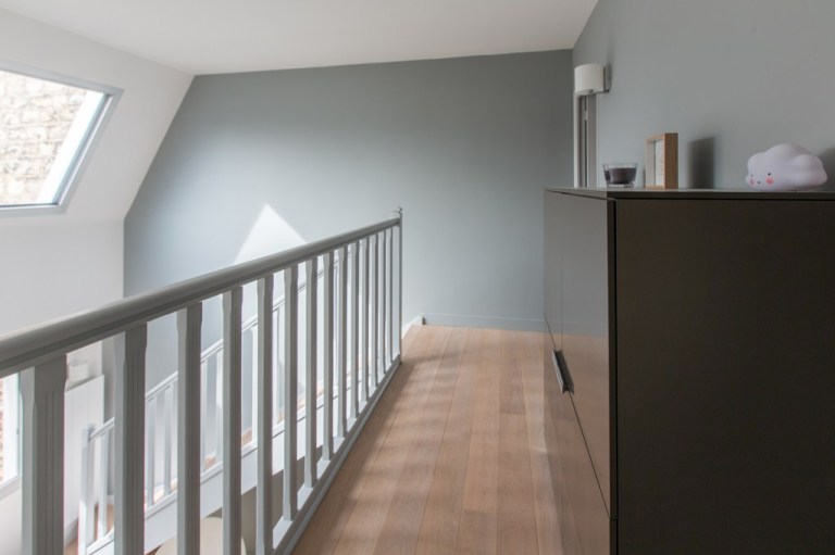 duplex épuré et lumineux